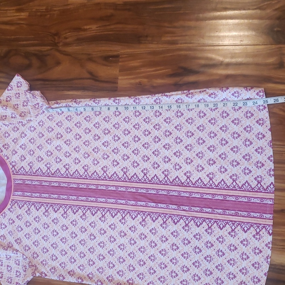 NWOT Aqua et Sol swim cover-up, pink tones, size xl - Picture 5 of 7
